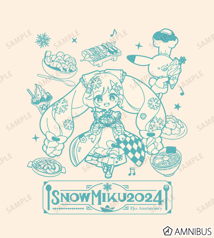 雪ミク Art by 一束 マルシェバッグ