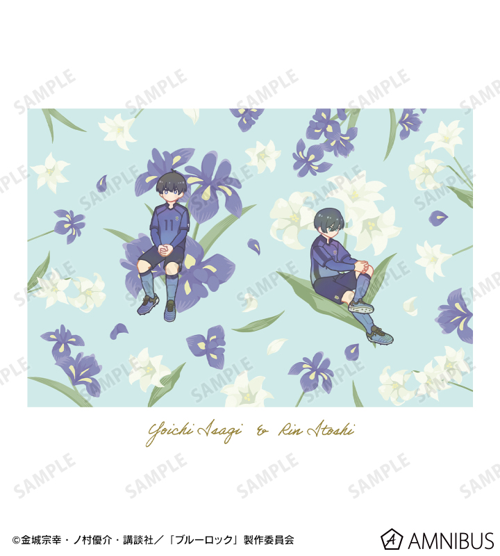 潔 世一&糸師 凛 Botania Tシャツ