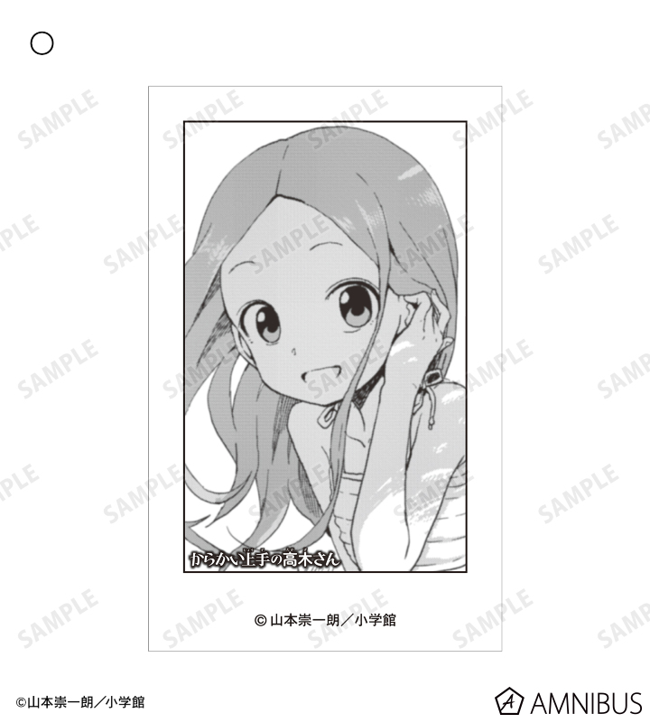 からかい トレーディングインスタントカメラ風イラストカード2枚セット