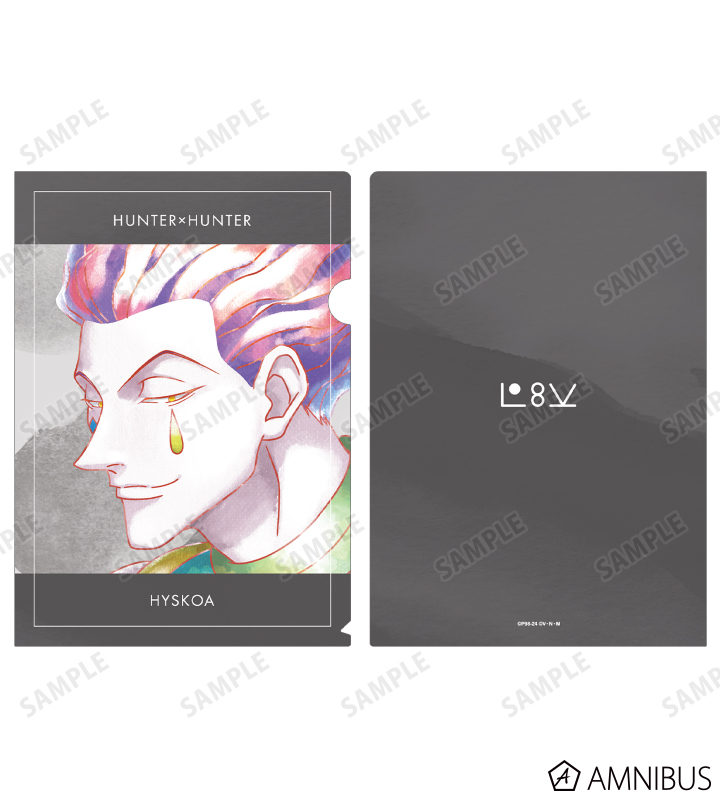 HUNTER×HUNTER フィギュア・ラバーコレクション・クリアファイル HUNTER×HUNTER - Ani-Art aqua label クリアファイル2枚セット