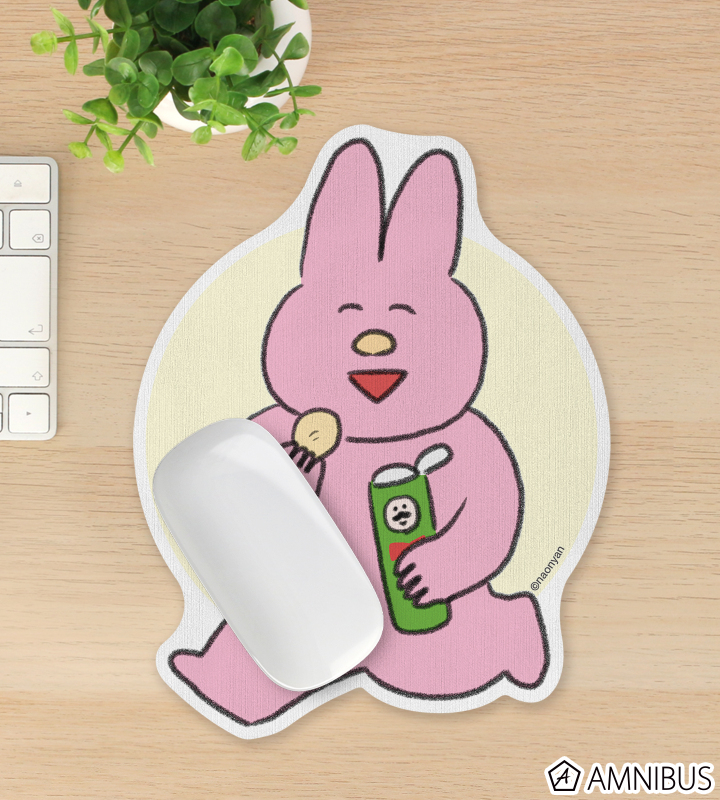 うさぎ ダイカットマウスパッド ver.C