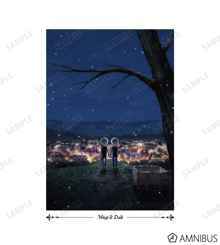 ティザービジュアル バックプリントパーカー