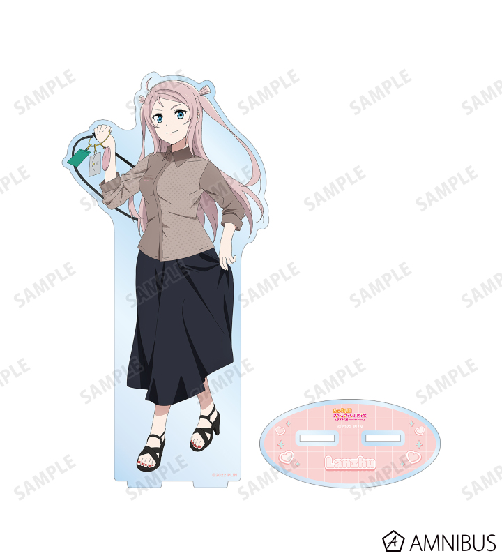 描き下ろしイラスト 鐘 嵐珠 おそろいコーデver. BIGアクリルスタンド