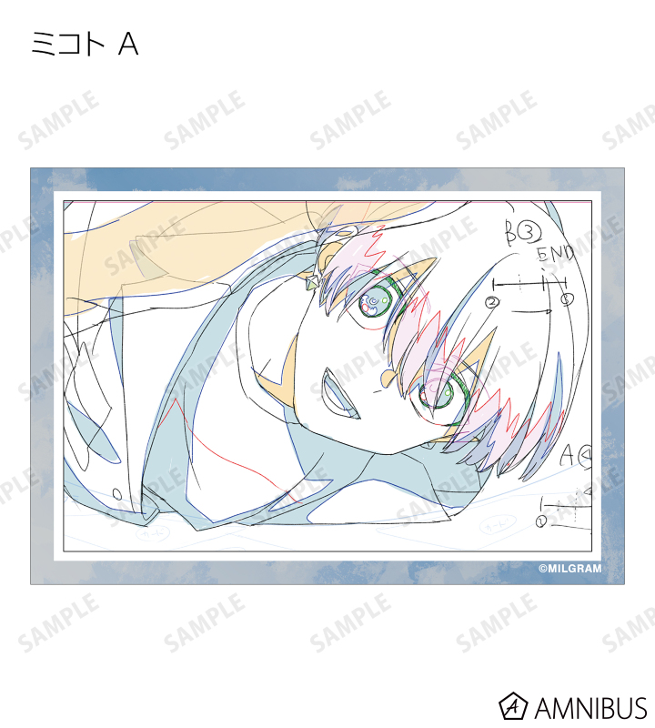 トレーディングブロマイド3枚セット ver.A