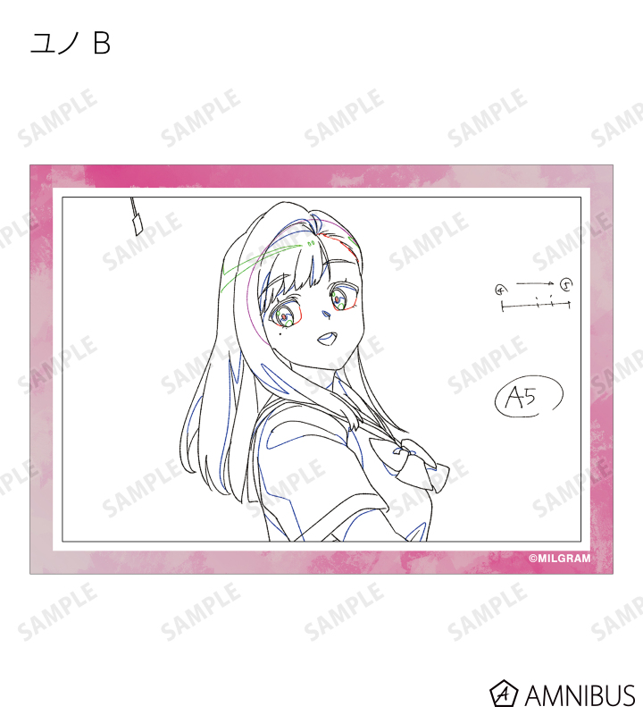 トレーディングブロマイド3枚セット ver.B