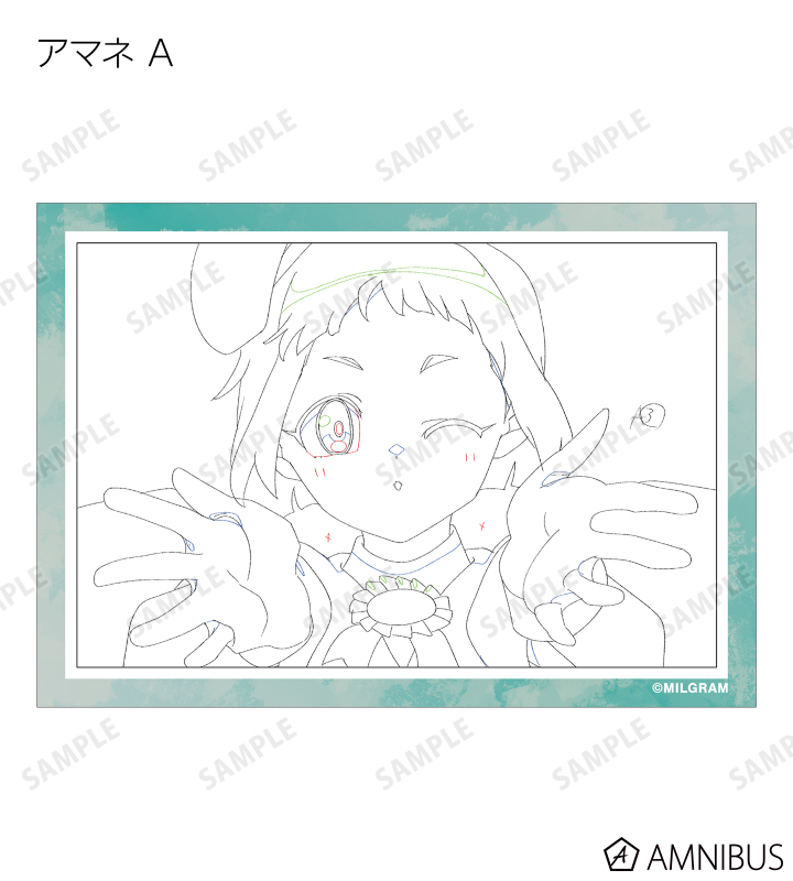 トレーディングブロマイド3枚セット ver.B