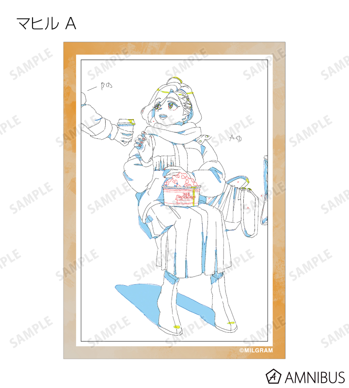 トレーディングブロマイド3枚セット ver.B