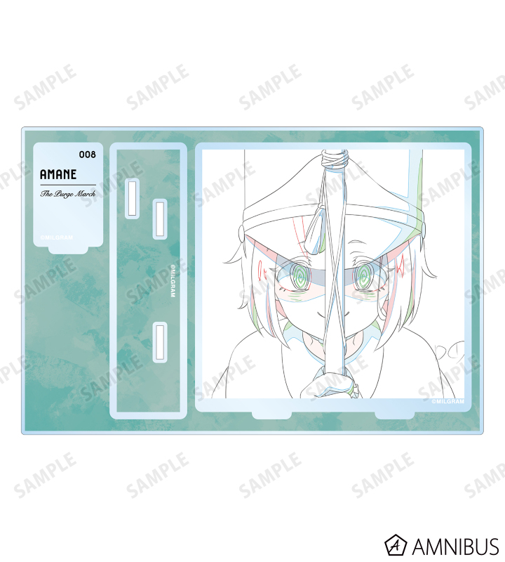 MILGRAM ミルグラム アマネ CD 粛清マーチ MILGRAM -ミルグラム- MV BIGアクリルスタンド アマネ 『粛清