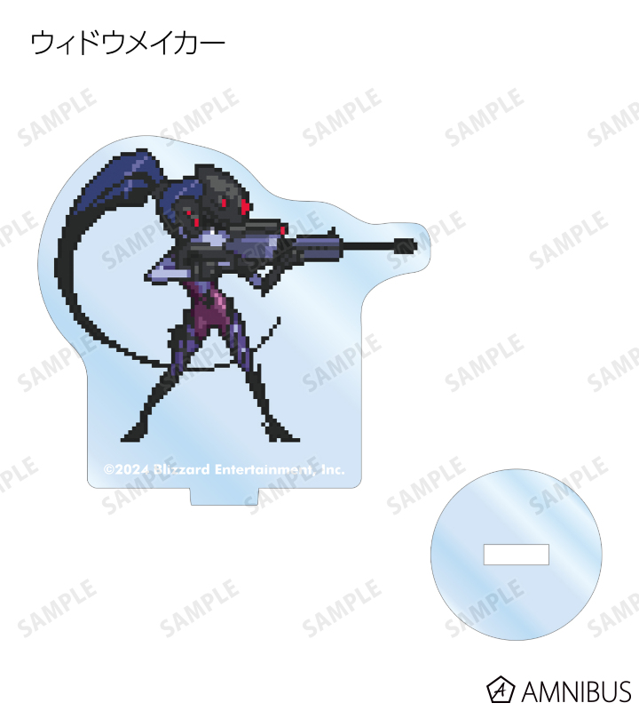 オーバーウォッチ 2 - トレーディング ピクセルアート アクリル