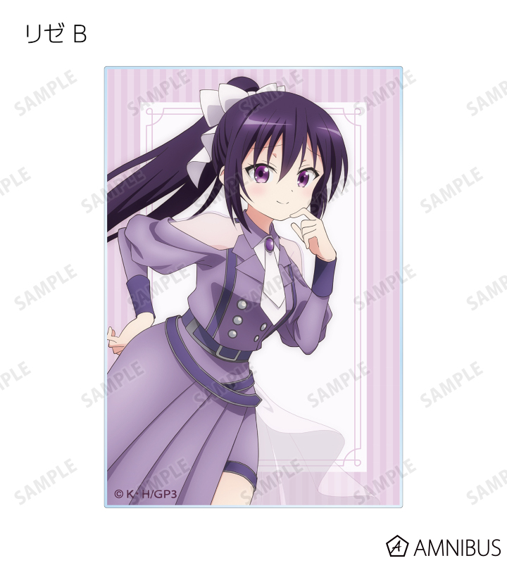 描き下ろし アイドル制服ver. トレーディングアクリルカード