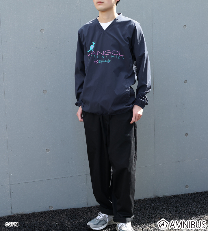 初音ミク - KANGOL®コラボ 第2弾 ロゴ ドライストレッチピステ