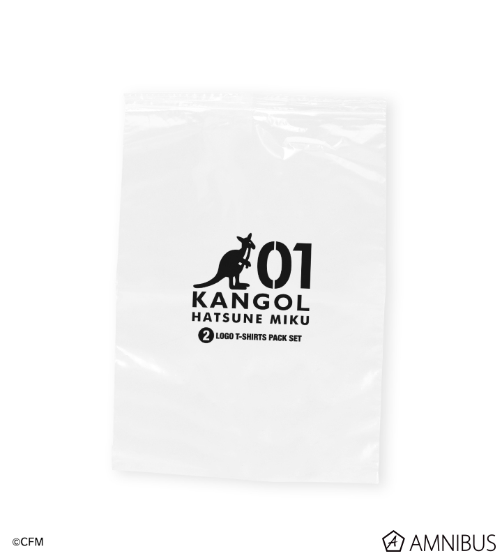 KANGOL®コラボ 第1弾 ロゴ パックTシャツ2枚セット