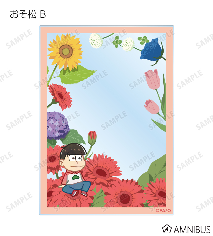 おそ松さん トレーディングカードセット 27枚 おそ松さん×mixx garden 2025 トレーディングビジュアル硬質カードA