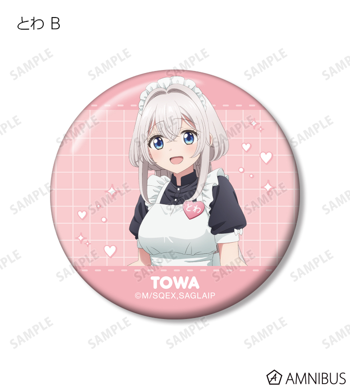 描き下ろし メイドver. トレーディング缶バッジ