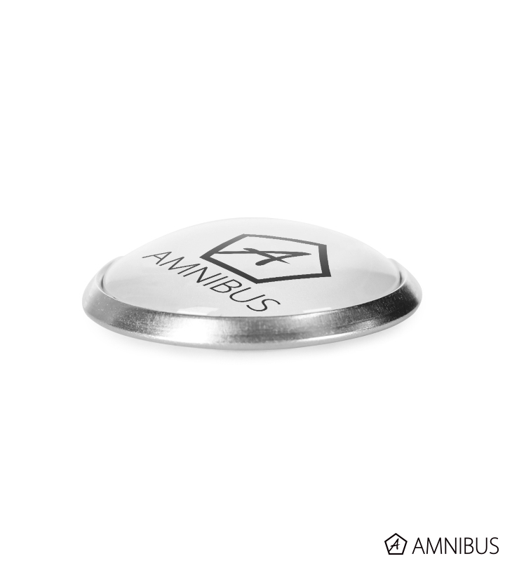 KANGOL®コラボ ロゴ 第1弾 ガラスマグネットピンバッジ