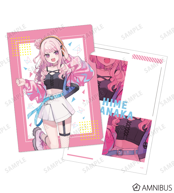 描き下ろし HIMEHINA ストリートver. クリアファイル2枚セット
