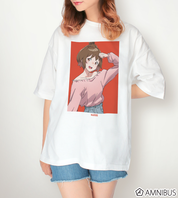 描き下ろし 光月まひる 渋カジファッションver. BIGシルエットTシャツ