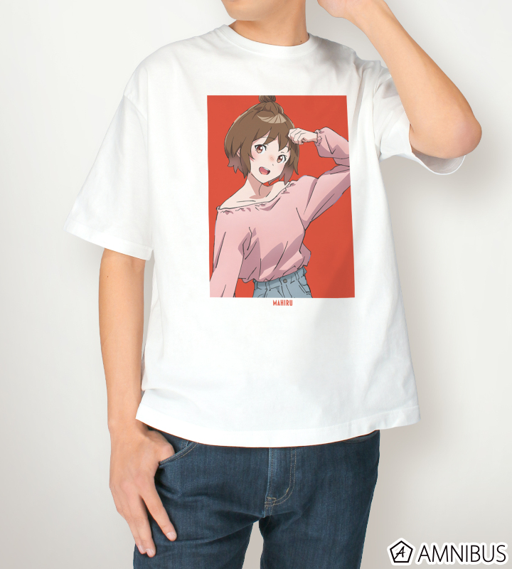 描き下ろし 光月まひる 渋カジファッションver. BIGシルエットTシャツ