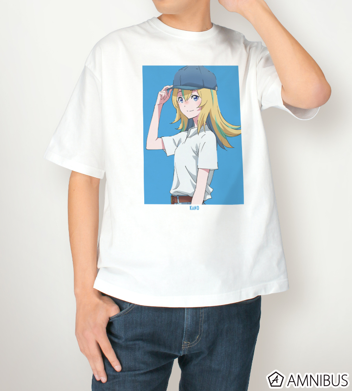描き下ろし 山ノ内花音 渋カジファッションver. BIGシルエットTシャツ