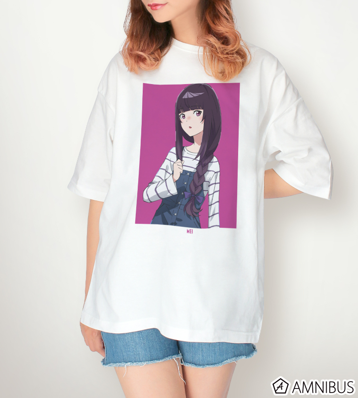 描き下ろし 高梨・キム・アヌーク・めい 渋カジファッションver. BIGシルエットTシャツ