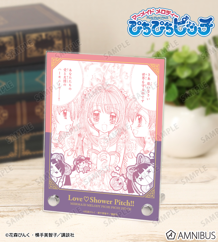 にこらびっち アクリル絵画 アニメ「ぴちぴちピッチ」 - 描き下ろし ノエル Y2Kファッション