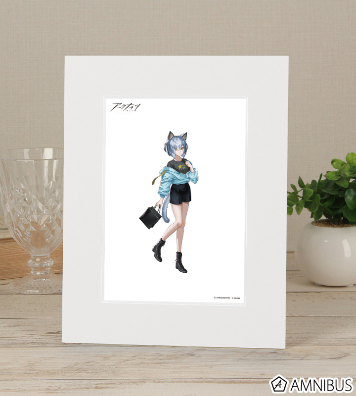 描き起こしイラスト デルフィーン ショッピングver. キャラファインマット