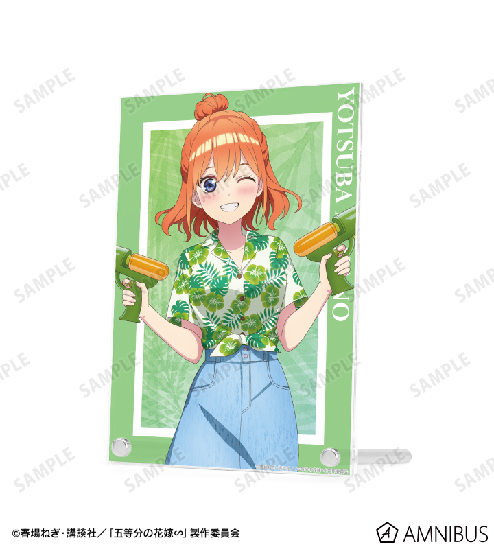 五等分の花嫁 アロハシャツ描き下ろし　アクリルパネル 五等分の花嫁∽ - 描き下ろし アロハシャツver. トレーディング