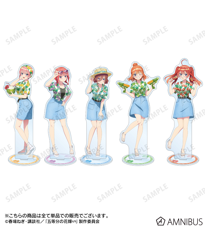 夏コミ限定販売 アロハ柄アクスタ 夏コミ限定販売 アロハ柄アクスタ コミックマーケット102