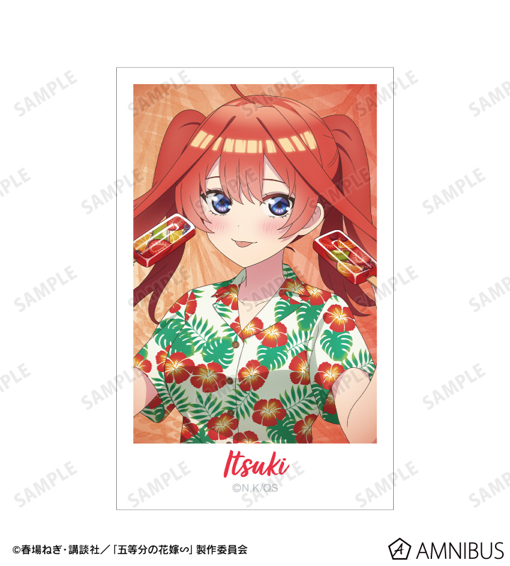 五等分の花嫁∽ - 描き下ろし アロハシャツver. インスタント
