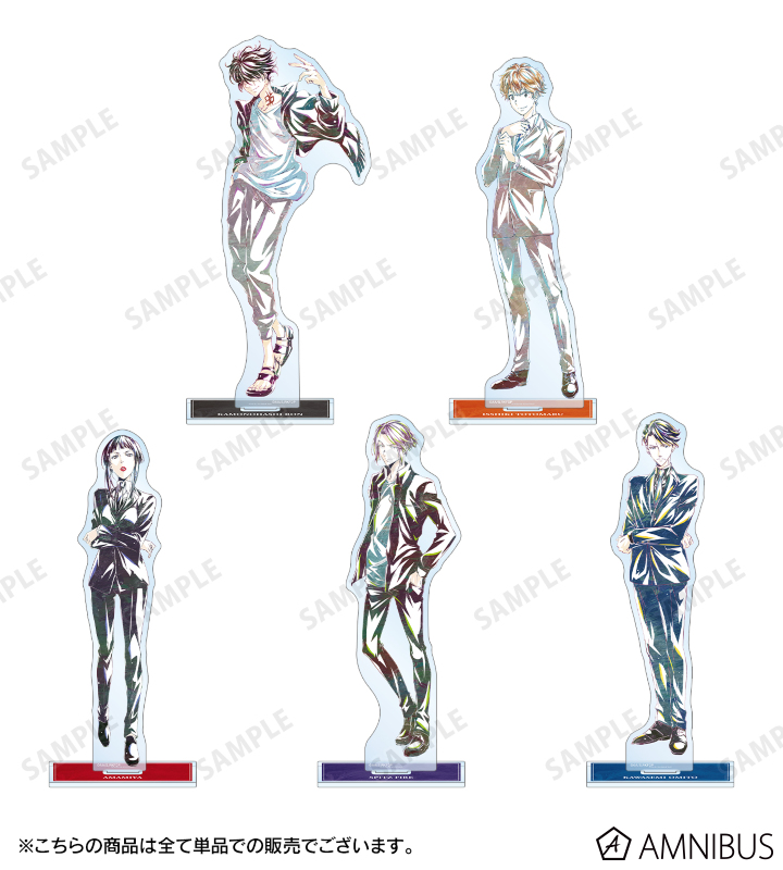 鴨の橋ロンの禁断推理 Ani-Art アクリルスタンド 全種 コンプリート 鴨乃橋ロンの禁断推理_トレーディング Ani-Art 第2弾 アクリル