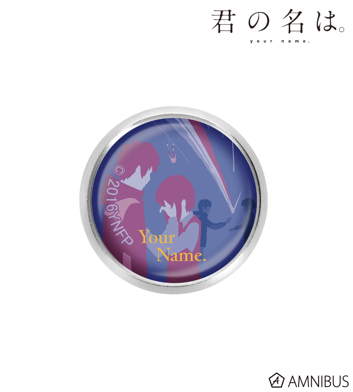 ガラスマグネットピンバッジ