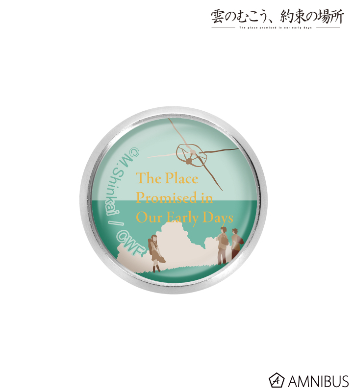 ガラスマグネットピンバッジ