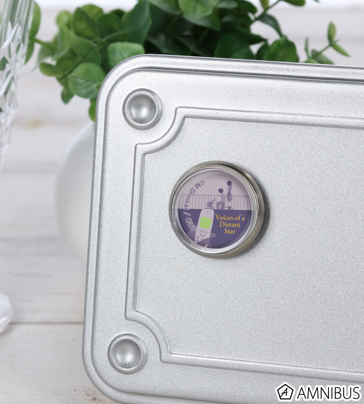 ガラスマグネットピンバッジ