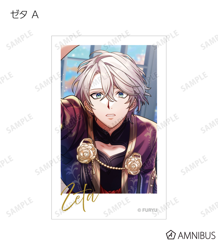トレーディングインスタントカメラ風イラストカード ver.A