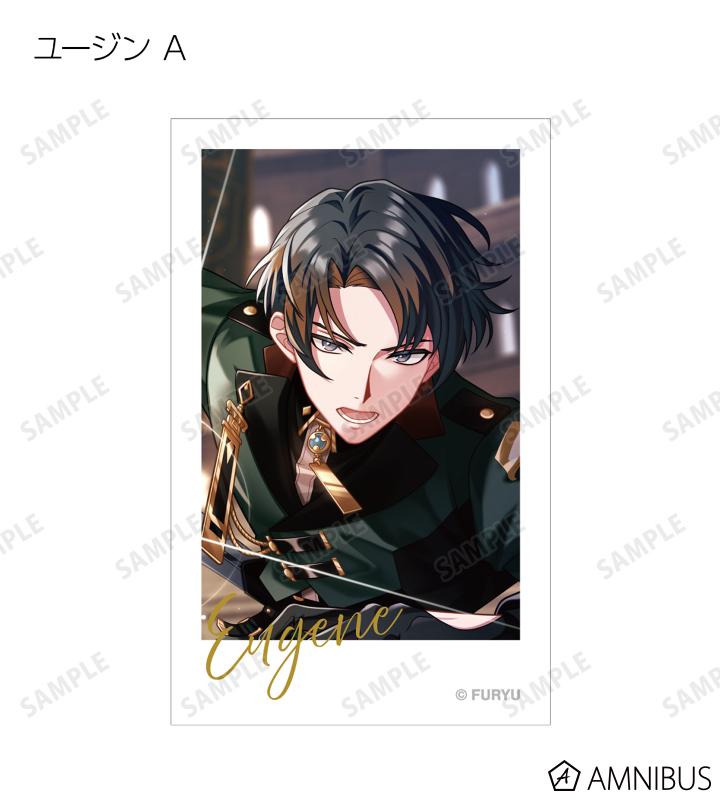 トレーディングインスタントカメラ風イラストカード ver.B