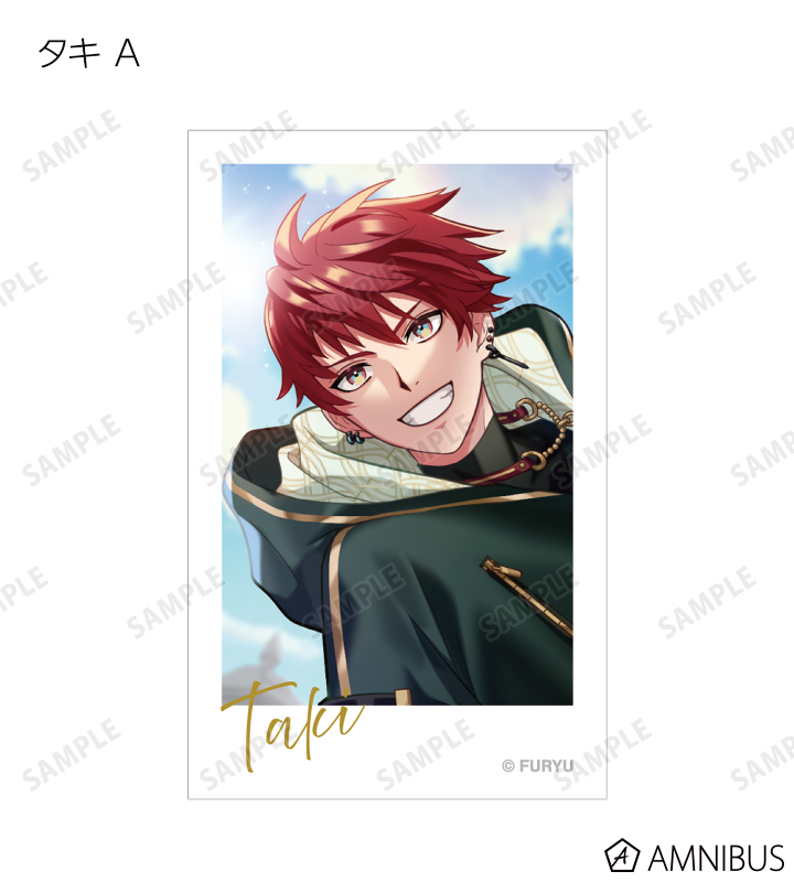 トレーディングインスタントカメラ風イラストカード ver.B