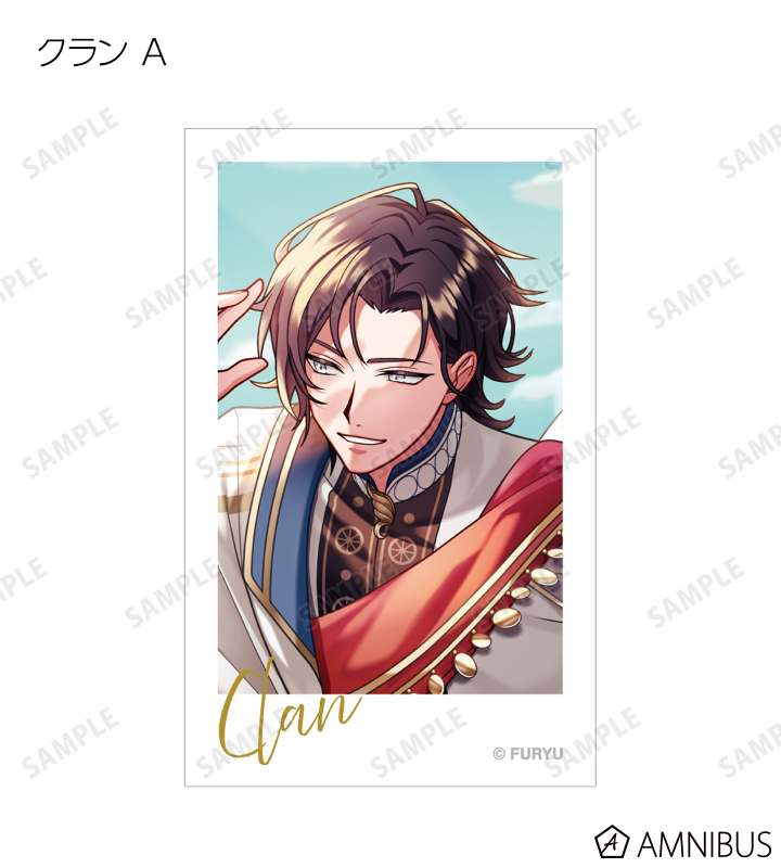 トレーディングインスタントカメラ風イラストカード ver.B