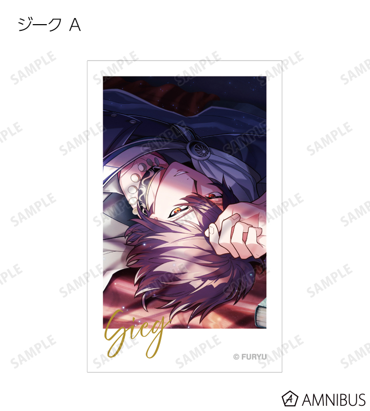 トレーディングインスタントカメラ風イラストカード ver.B