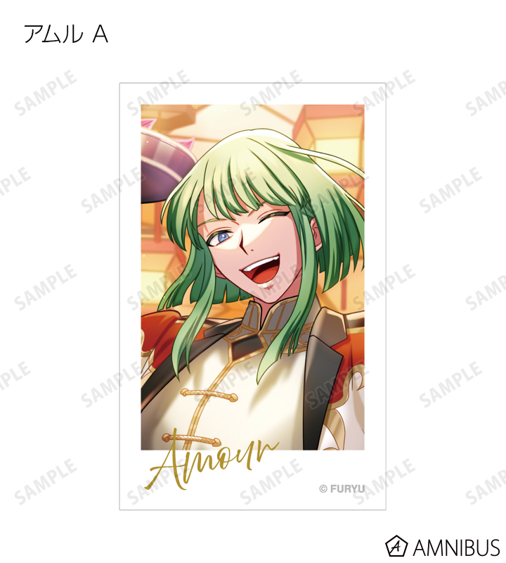 トレーディングインスタントカメラ風イラストカード ver.B