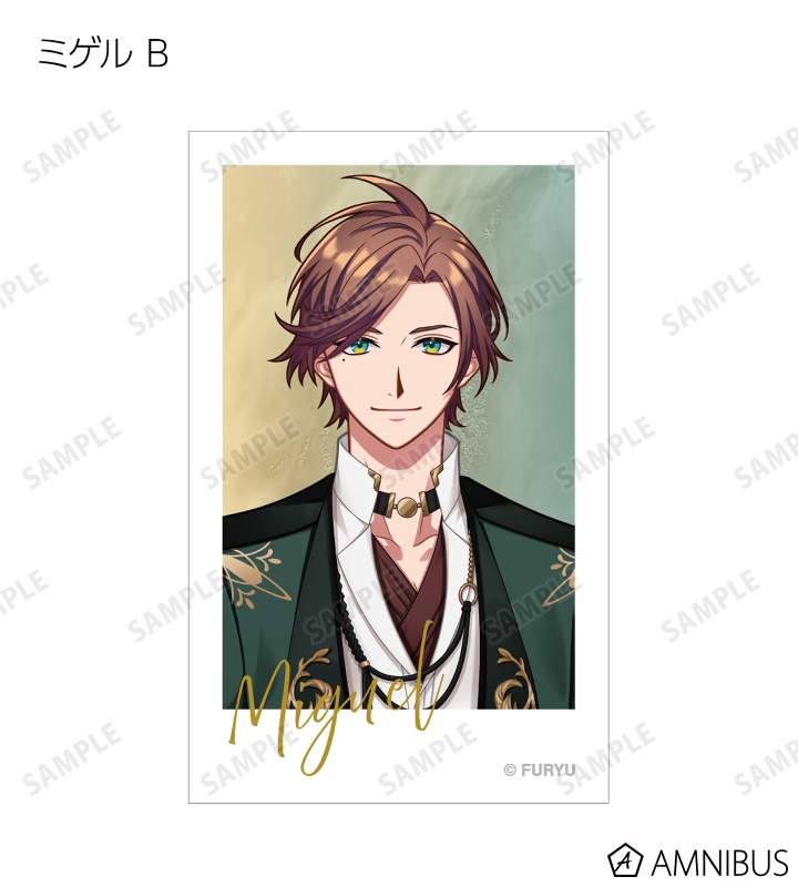 トレーディングインスタントカメラ風イラストカード ver.B