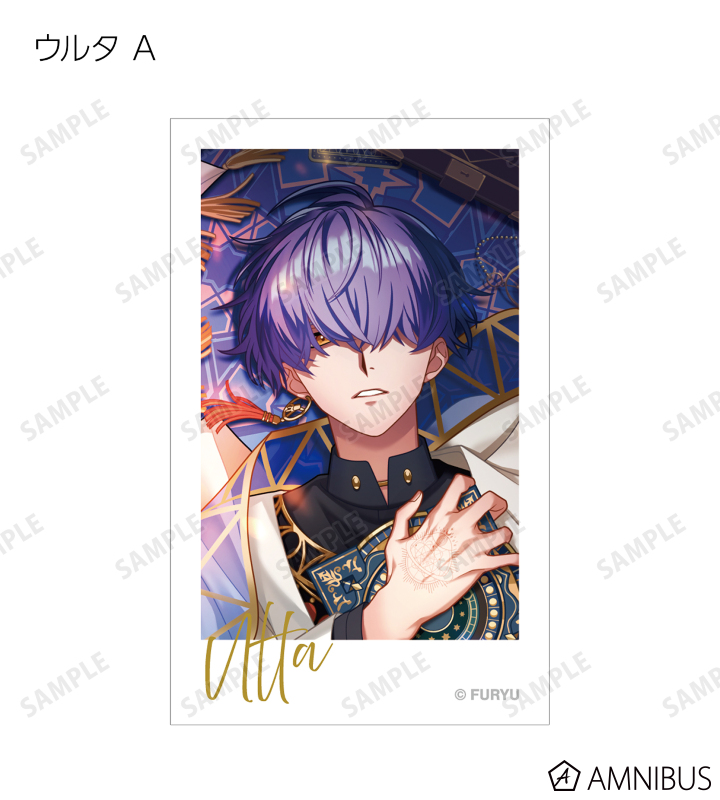トレーディングインスタントカメラ風イラストカード ver.B