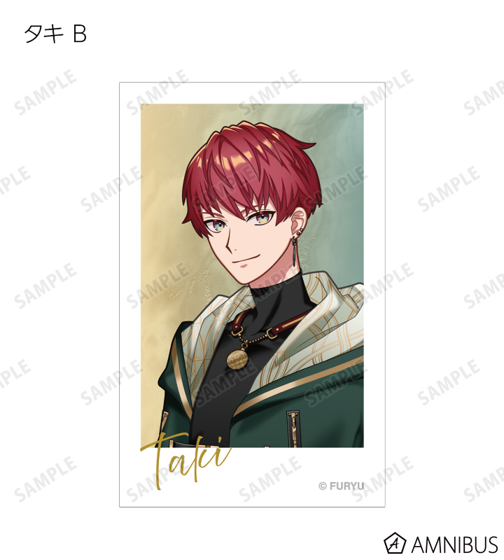 トレーディングインスタントカメラ風イラストカード ver.B