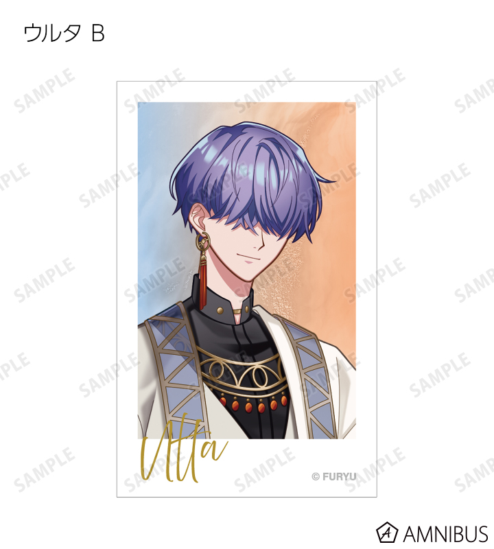 トレーディングインスタントカメラ風イラストカード ver.B