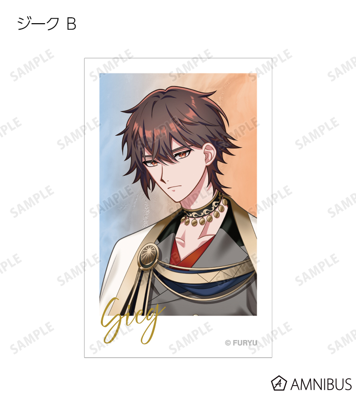 トレーディングインスタントカメラ風イラストカード ver.B