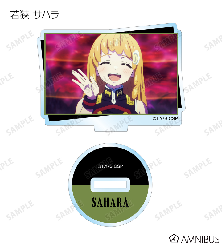 魔都精兵のスレイブ キービジュアル3枚重ねアクリルパネル アニメ アクリル 魔都精兵のスレイブ 描き下ろしビジュアルアクリルプレート 東日