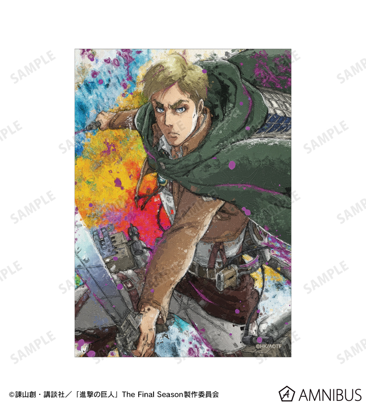 エルヴィン grunge CANVAS ブロマイド2枚セット