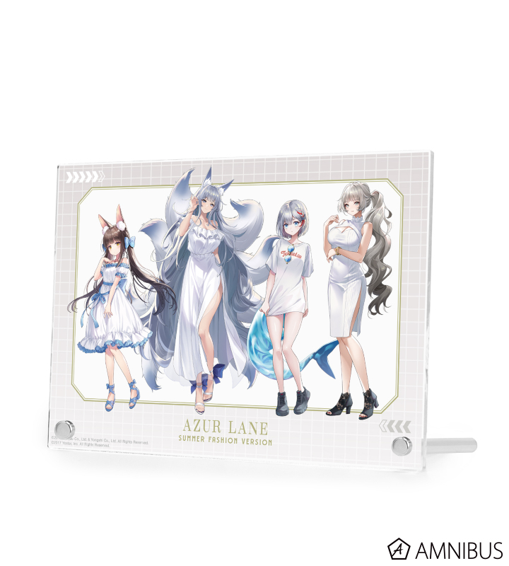 アンカレッジ　アクリルパネル　アズールレーンサマーフェア2025 7月25日開始『アズールレーン サマーフェア2025』水着グッズ登場