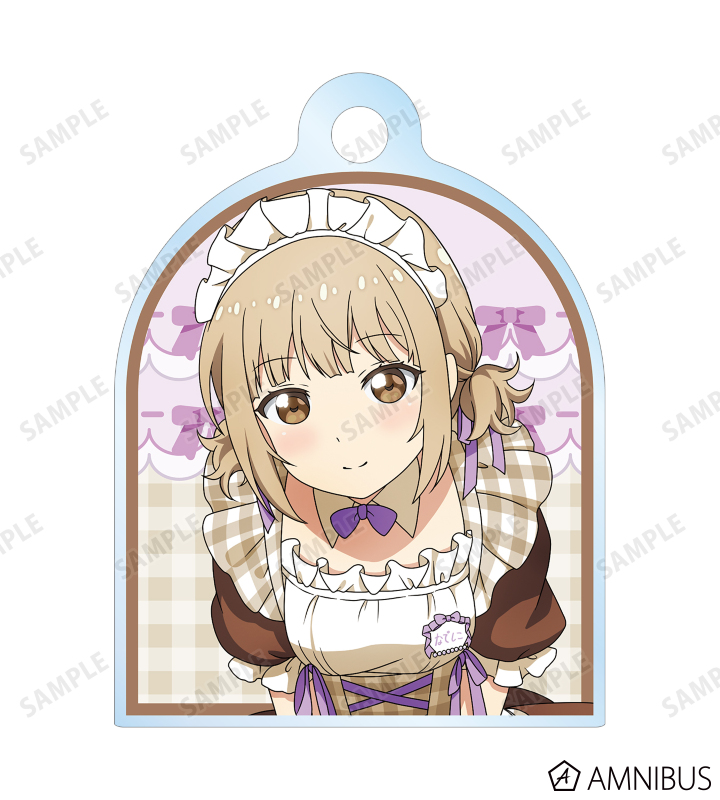 アニメ描き下ろし 大室撫子 メイド衣装ver. 2連ワイヤーアクリルキーホルダー