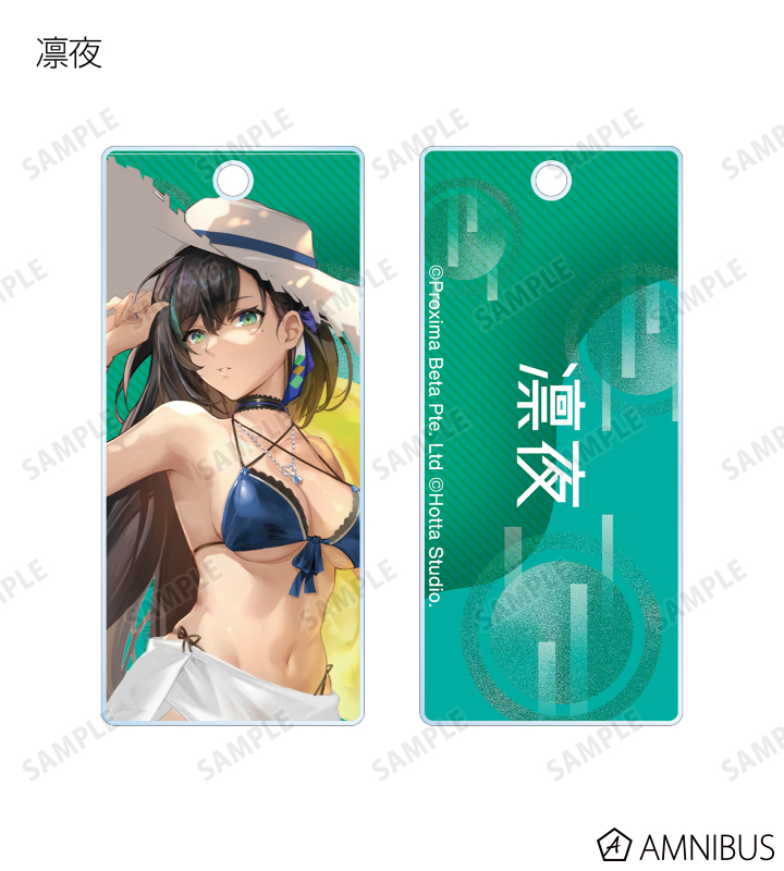 トレーディングアクリルキータグ