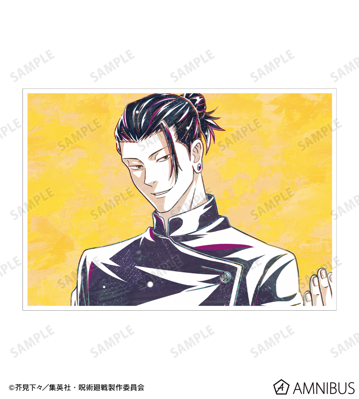 夏油 傑 Ani-Art 第2弾 懐玉・玉折 A5イラストカード A